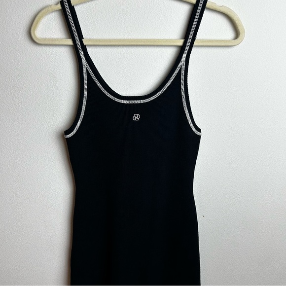 DISSH Signature Contrast Scoop MIDI dress sleeveless size: XL - Picture 7 of 15